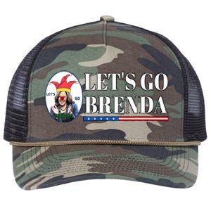 Funny Kamala Lets Go Brenda Laughin Harris Retro Rope Trucker Hat Cap