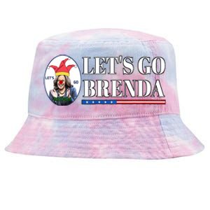 Funny Kamala Lets Go Brenda Laughin Harris Tie-Dyed Bucket Hat