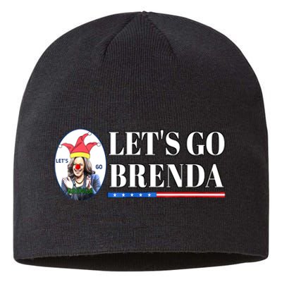 Funny Kamala Lets Go Brenda Laughin Harris Sustainable Beanie