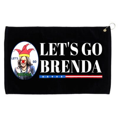 Funny Kamala Lets Go Brenda Laughin Harris Grommeted Golf Towel