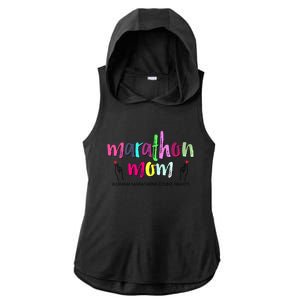 Funny Kdrama Marathon Mom Korean Drama Fan Gift Ladies PosiCharge Tri-Blend Wicking Draft Hoodie Tank