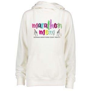 Funny Kdrama Marathon Mom Korean Drama Fan Gift Womens Funnel Neck Pullover Hood