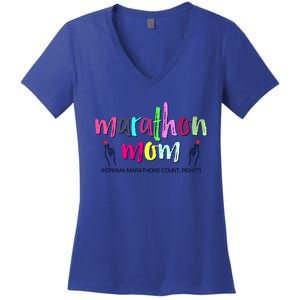 Funny Kdrama Marathon Mom Korean Drama Fan Gift Women's V-Neck T-Shirt