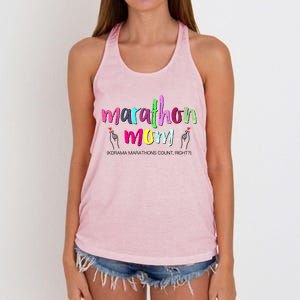 Funny Kdrama Marathon Mom Korean Drama Fan Gift Women's Knotted Racerback Tank