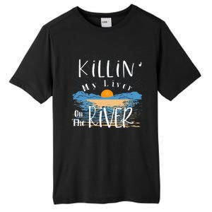 Funny Killing My Liver On The River Items Tall Fusion ChromaSoft Performance T-Shirt