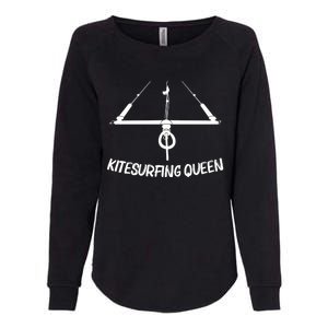 Funny Kitesurfing Mom Kiteboarding Kite Surfing Gift Womens California Wash Sweatshirt