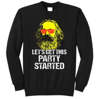 Funny Karl Marx Communist Party Sweatshirt