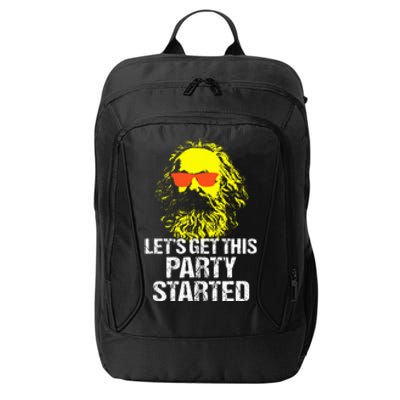 Funny Karl Marx Communist Party City Backpack