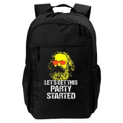 Funny Karl Marx Communist Party Daily Commute Backpack