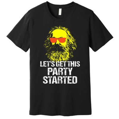 Funny Karl Marx Communist Party Premium T-Shirt