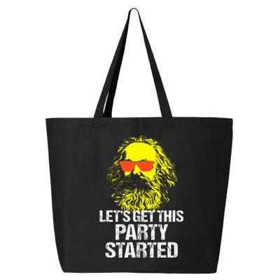 Funny Karl Marx Communist Party 25L Jumbo Tote