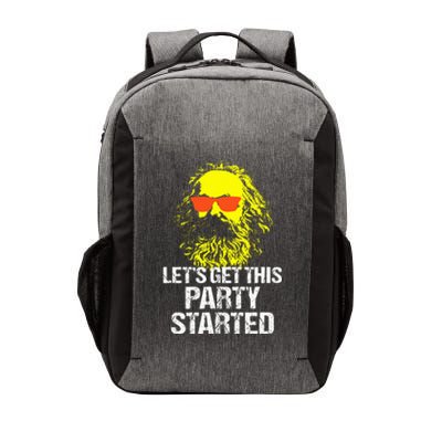 Funny Karl Marx Communist Party Vector Backpack