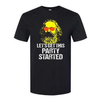 Funny Karl Marx Communist Party Softstyle CVC T-Shirt