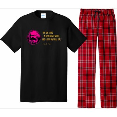 Funny Karl Marx Parody IM A Material Girl Pajama Set