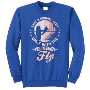 Flying Kitesurfing Mom Gift Tall Sweatshirt