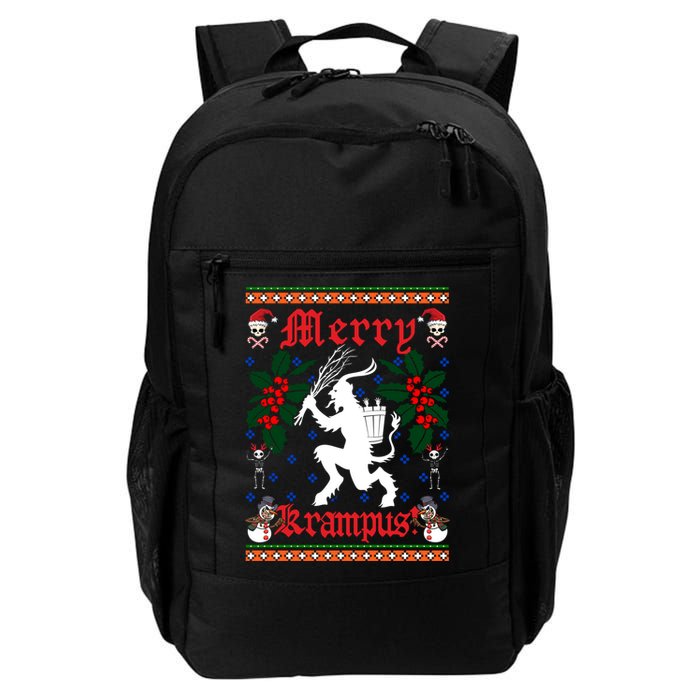 Funny Krampus Merry Krampus Ugly Christmas Gift Backpack