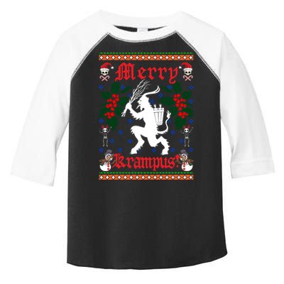 Funny Krampus Merry Krampus Ugly Christmas Gift Toddler Fine Jersey T-Shirt