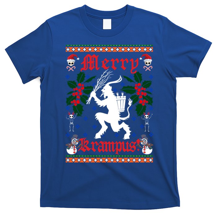 Funny Krampus Merry Krampus Ugly Christmas Gift T-Shirt