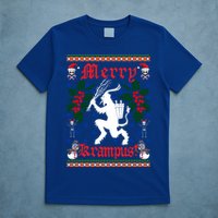 Funny Krampus Merry Krampus Ugly Christmas Gift T-Shirt