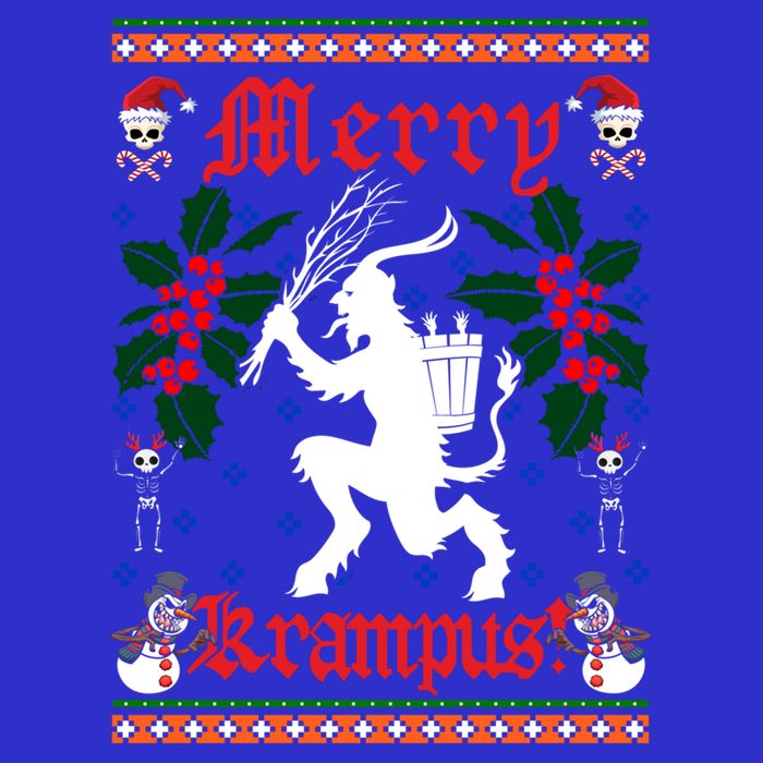 Funny Krampus Merry Krampus Ugly Christmas Gift T-Shirt