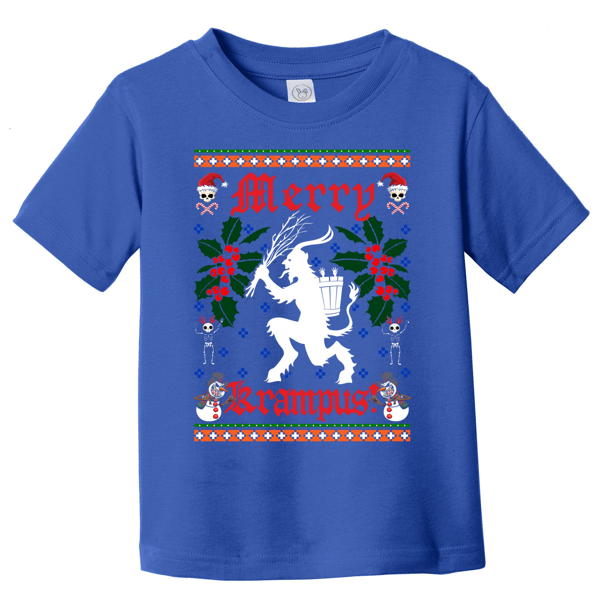 Funny Krampus Merry Krampus Ugly Christmas Gift Toddler T-Shirt