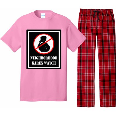 Funny Karen Neighborhood Karen Watch Pajama Set