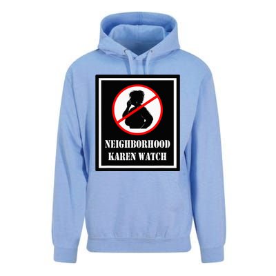 Funny Karen Neighborhood Karen Watch Unisex Surf Hoodie