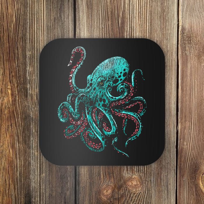 Funny Kraken Octopus Gift Coaster