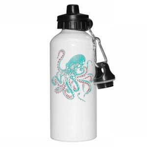 Funny Kraken Octopus Gift Aluminum Water Bottle