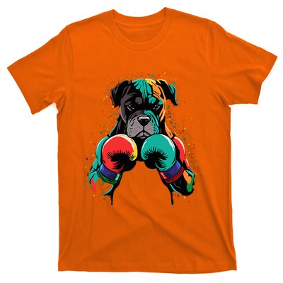 Funny Kickboxing Or Boxing Boxer Dog T-Shirt