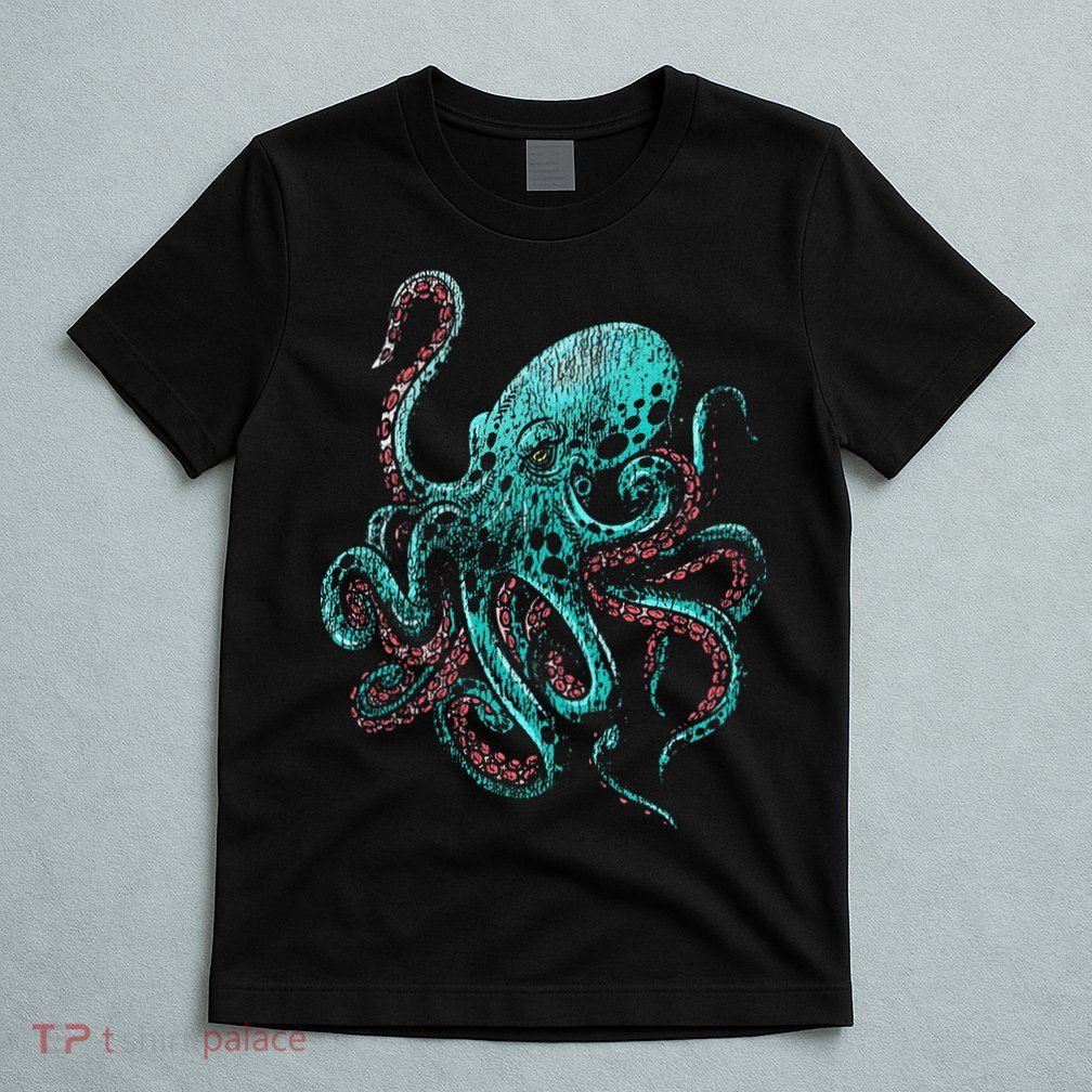 Funny Kraken Octopus Gift T-Shirt