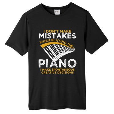 Funny Keyboard Pianist Gifts Funny Music Musician Piano Gift Tall Fusion ChromaSoft Performance T-Shirt