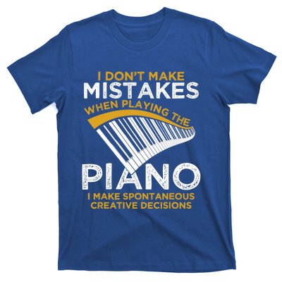 Funny Keyboard Pianist Gifts Funny Music Musician Piano Gift T-Shirt