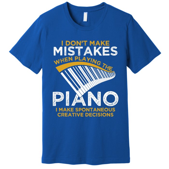 Funny Keyboard Pianist Gifts Funny Music Musician Piano Gift Premium T-Shirt