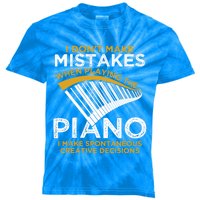 Funny Keyboard Pianist Gifts Funny Music Musician Piano Gift Kids Tie-Dye T-Shirt