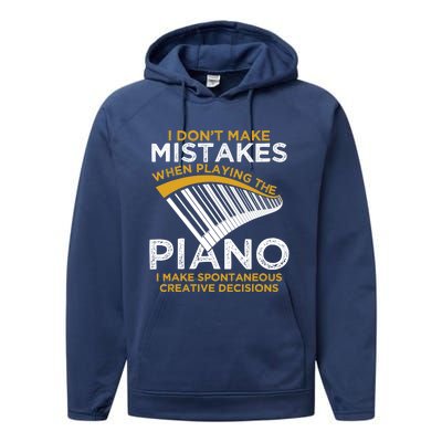 Funny Keyboard Pianist Gifts Funny Music Musician Piano Gift Performance Fleece Hoodie