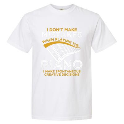 Funny Keyboard Pianist Gifts Funny Music Musician Piano Gift Garment-Dyed Heavyweight T-Shirt