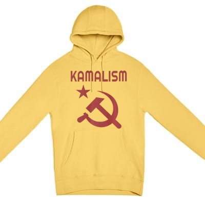 Funny Kamalism Pun Premium Pullover Hoodie