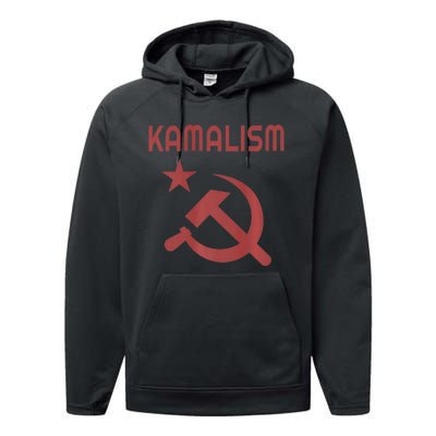 Funny Kamalism Pun Performance Fleece Hoodie