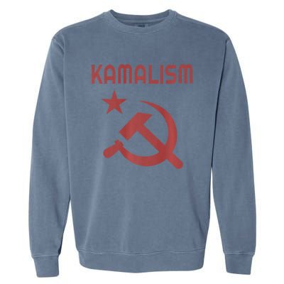 Funny Kamalism Pun Garment-Dyed Sweatshirt