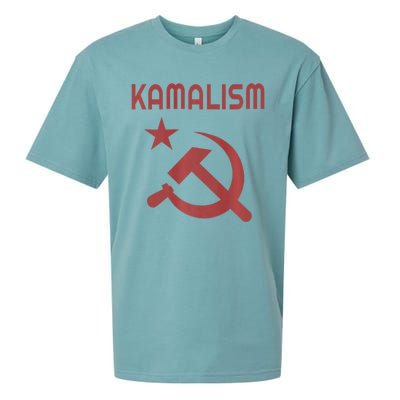 Funny Kamalism Pun Sueded Cloud Jersey T-Shirt