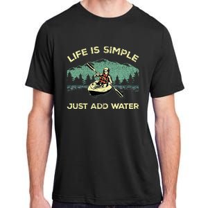 Funny Kayaking Paddling Canoeing Lover Adult ChromaSoft Performance T-Shirt