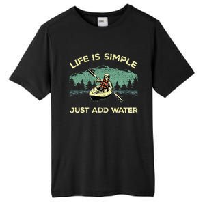 Funny Kayaking Paddling Canoeing Lover Tall Fusion ChromaSoft Performance T-Shirt