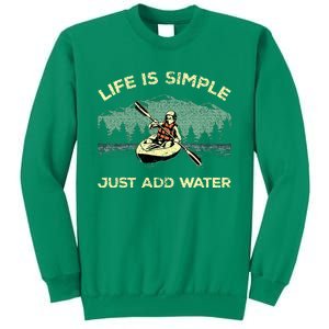 Funny Kayaking Paddling Canoeing Lover Sweatshirt