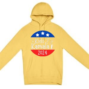 For Kamala President Love Kamala Harris Premium Pullover Hoodie