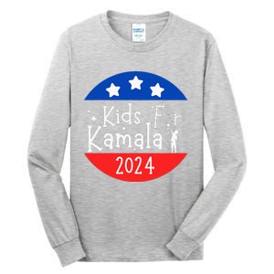 For Kamala President Love Kamala Harris Tall Long Sleeve T-Shirt