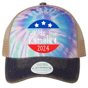 For Kamala President Love Kamala Harris Legacy Tie Dye Trucker Hat