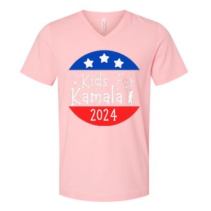 For Kamala President Love Kamala Harris V-Neck T-Shirt