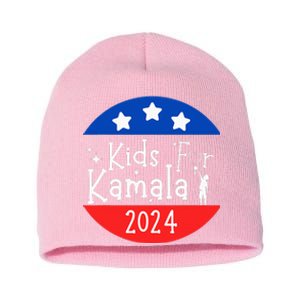 For Kamala President Love Kamala Harris Short Acrylic Beanie