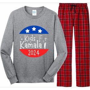 For Kamala President Love Kamala Harris Long Sleeve Pajama Set